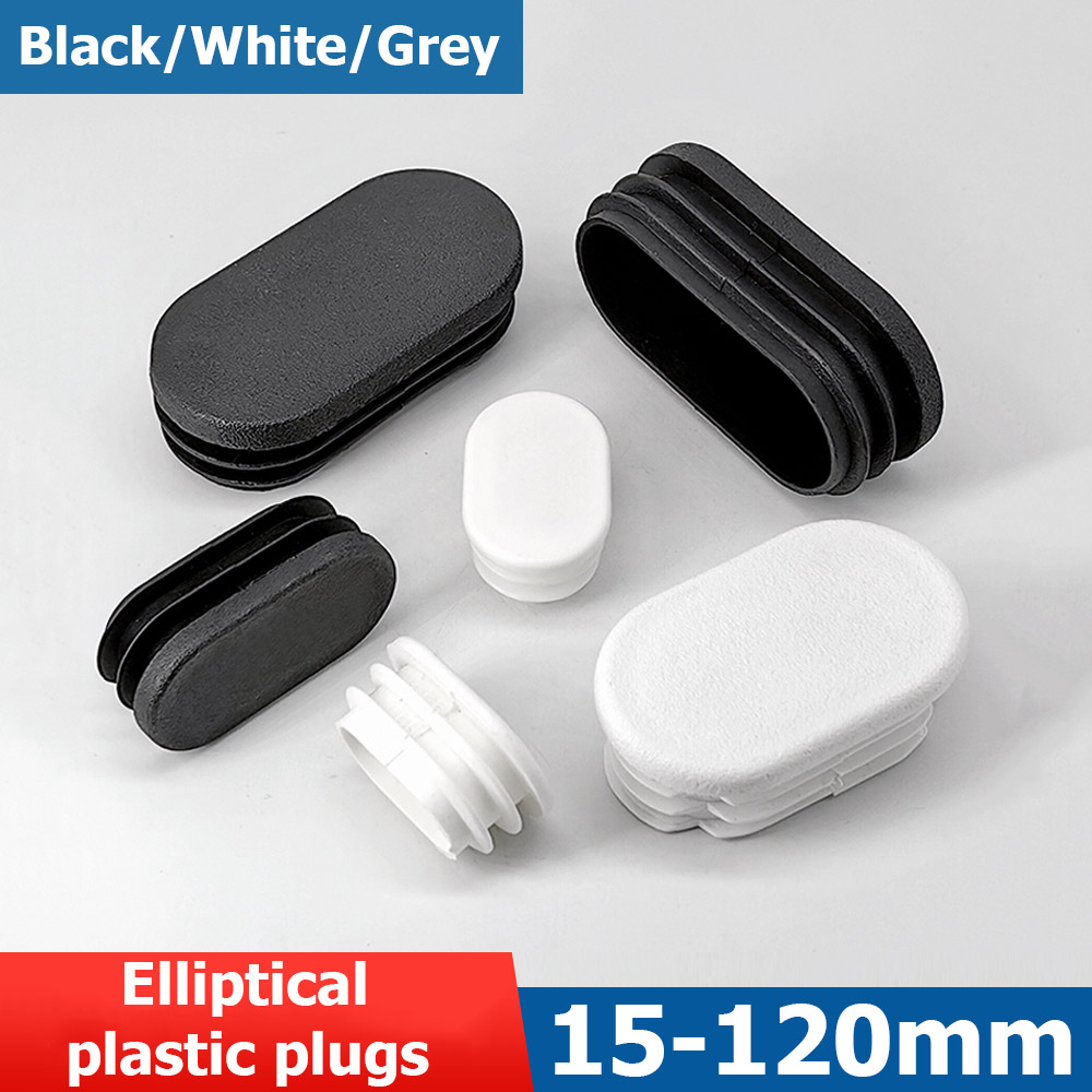 Furniture Hardware Restoration - 1-10pcs 10-120mm Oval Elliptical Plugs Pipe