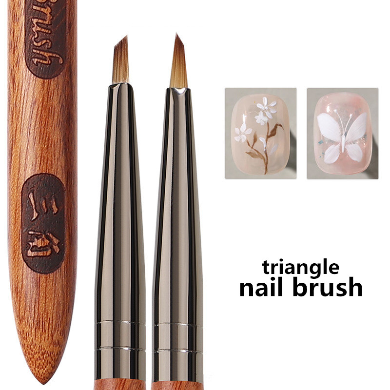 Furniture Hardware Nails - 1/2/3PCS Round Wood Handle Triangular Petal