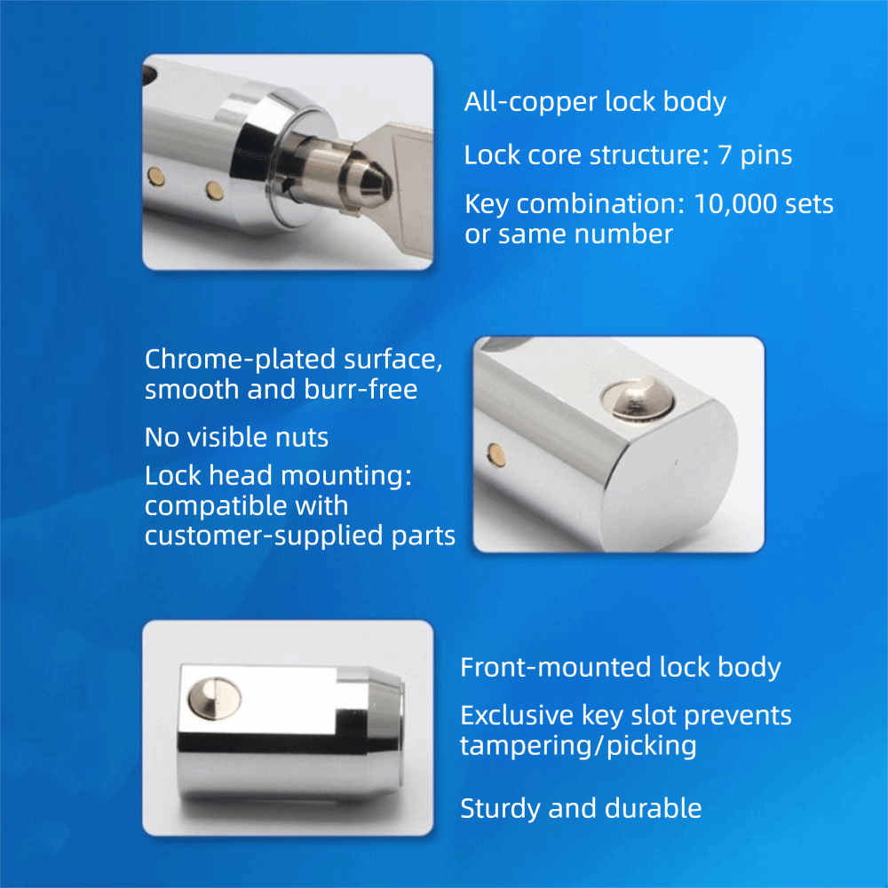 Equipment Zinc Alloy Tubular K - Cabinet Lock Key 리뷰 및 가격
