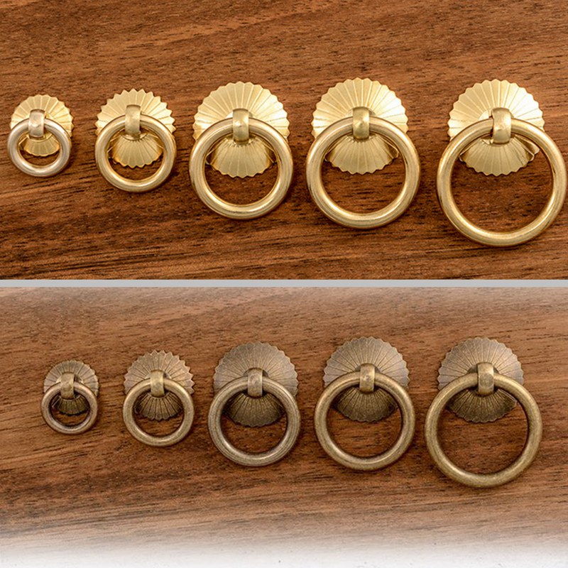 Vintage Brass Cabinet Ring Kno - Furniture Hardware Supplies 리뷰 및 가격