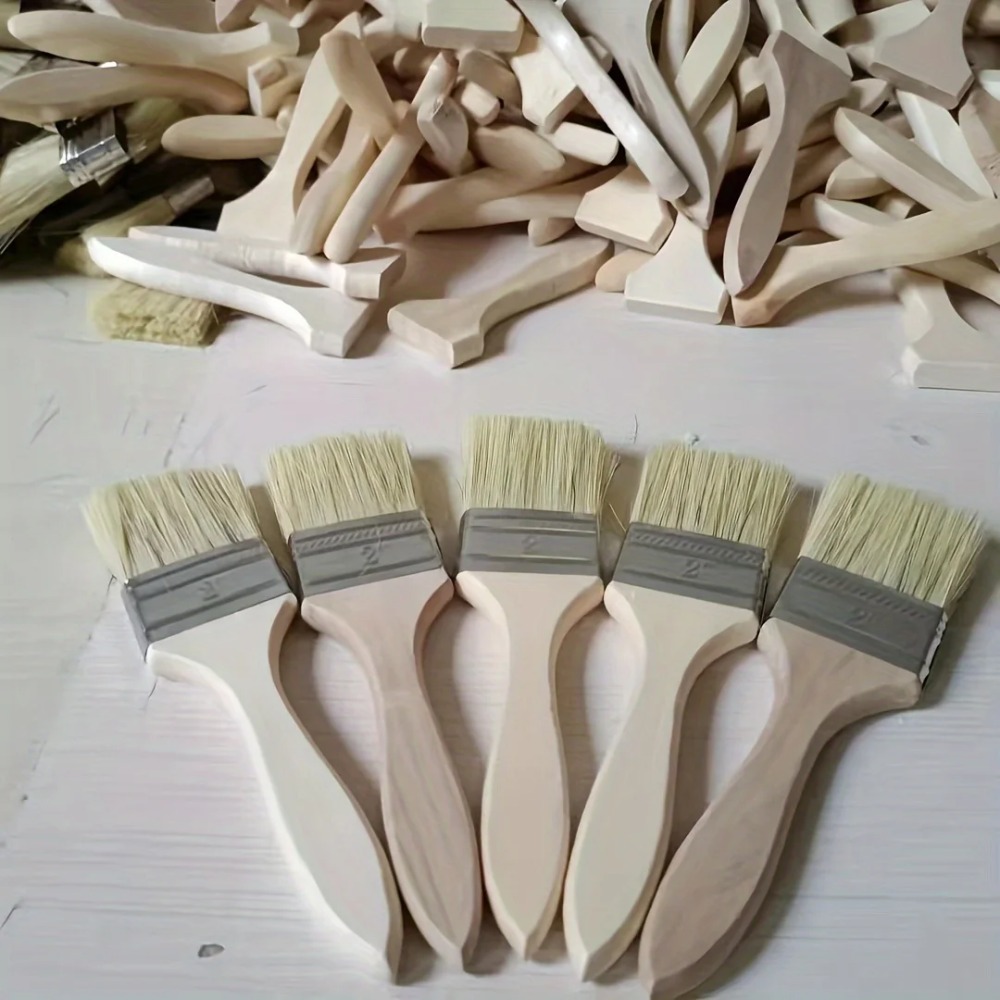 Wooden Paint Brush Set with Er - Furniture Hardware Supplies 리뷰 및 가격