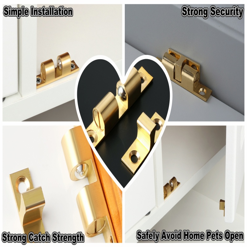 3/6pcs Cabinet Closet Door Bal - Furniture Hardware Supplies 리뷰 및 가격