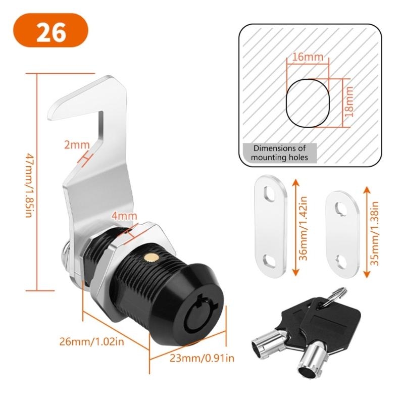 652F 2pcs Cabinet Security Loc - Cabinet Lock Key 리뷰 및 가격
