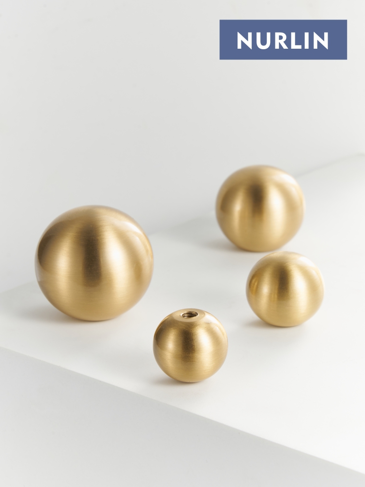 Nurlin Brass Round Ball Foot C - Furniture Hardware Restoration 리뷰 및 가격