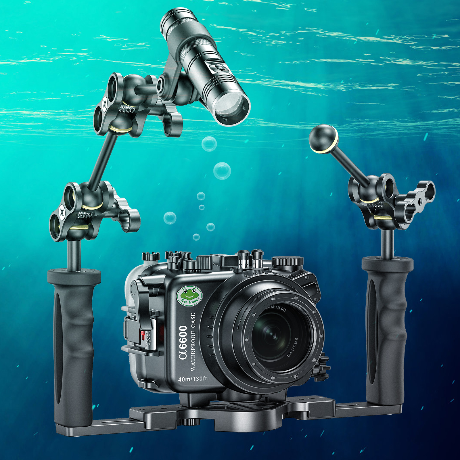 Seafrogs 3.5''-16'' Double Bal - Joint Connector Bracket 리뷰 및 가격