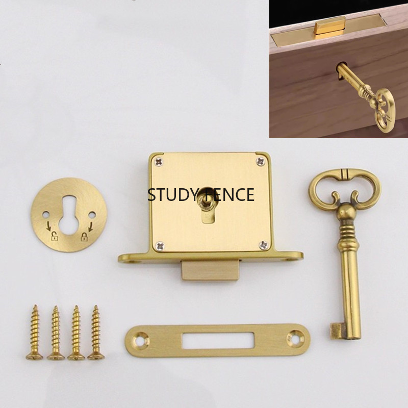 1PC Antique Metal Drawer Lock  - Cabinet Lock Key 리뷰 및 가격