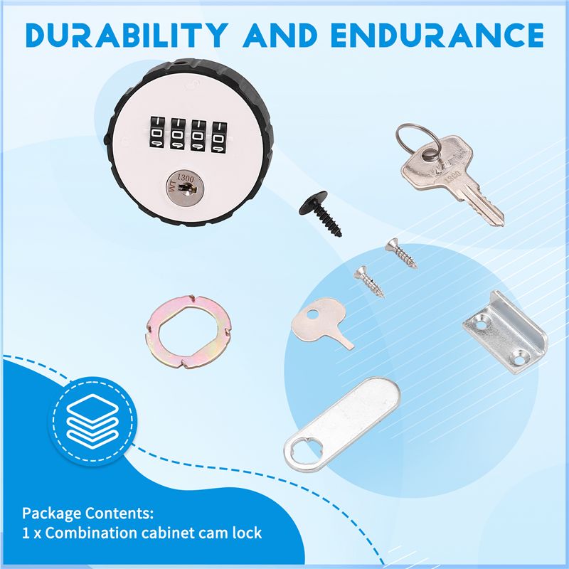 Combination Cabinet Cam Lock 4 - Cabinet Lock Key 리뷰 및 가격