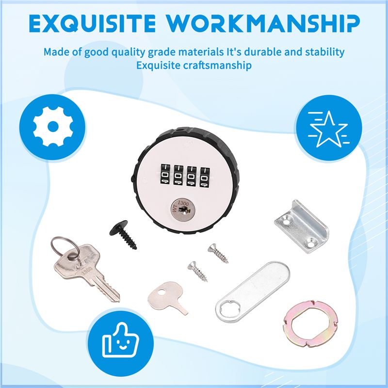 Combination Cabinet Cam Lock 4 - Cabinet Lock Key 리뷰 및 가격