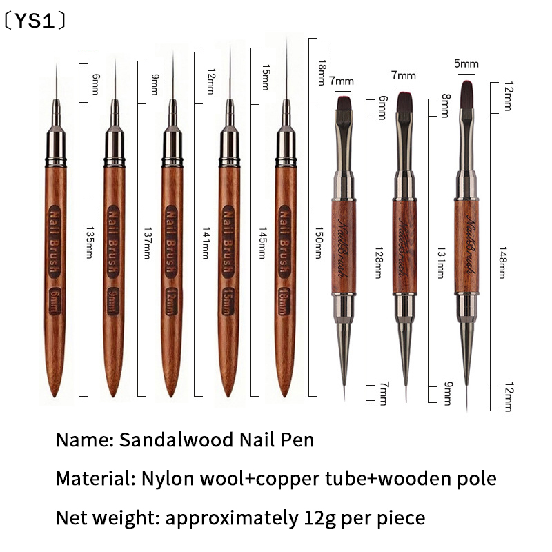 〔YS1〕1pcs/set Wood Handle Art  - Furniture Hardware Nails 리뷰 및 가격