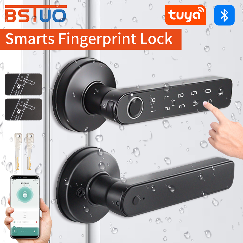 Tuya Bluetooth Smart Door Lock - Door Handle Bar 리뷰 및 가격