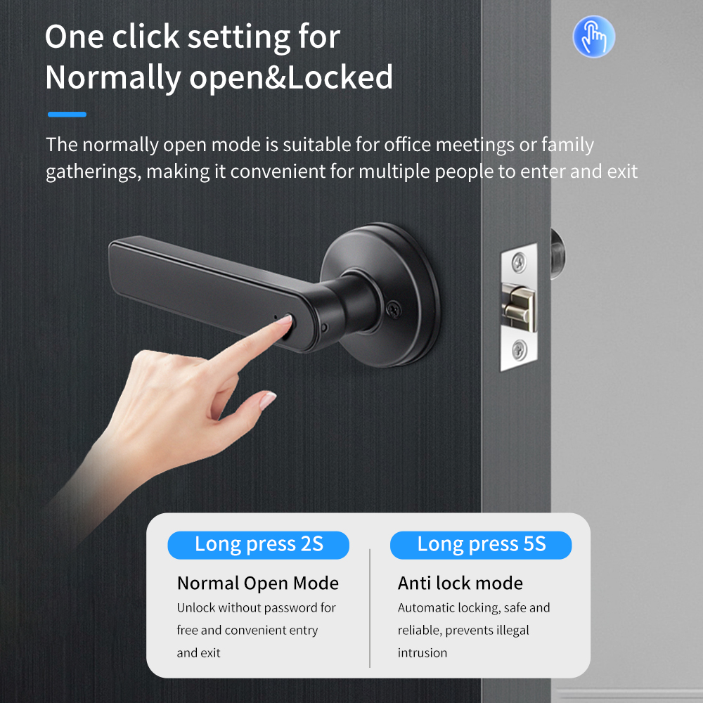 Tuya Bluetooth Smart Door Lock - Door Handle Bar 리뷰 및 가격