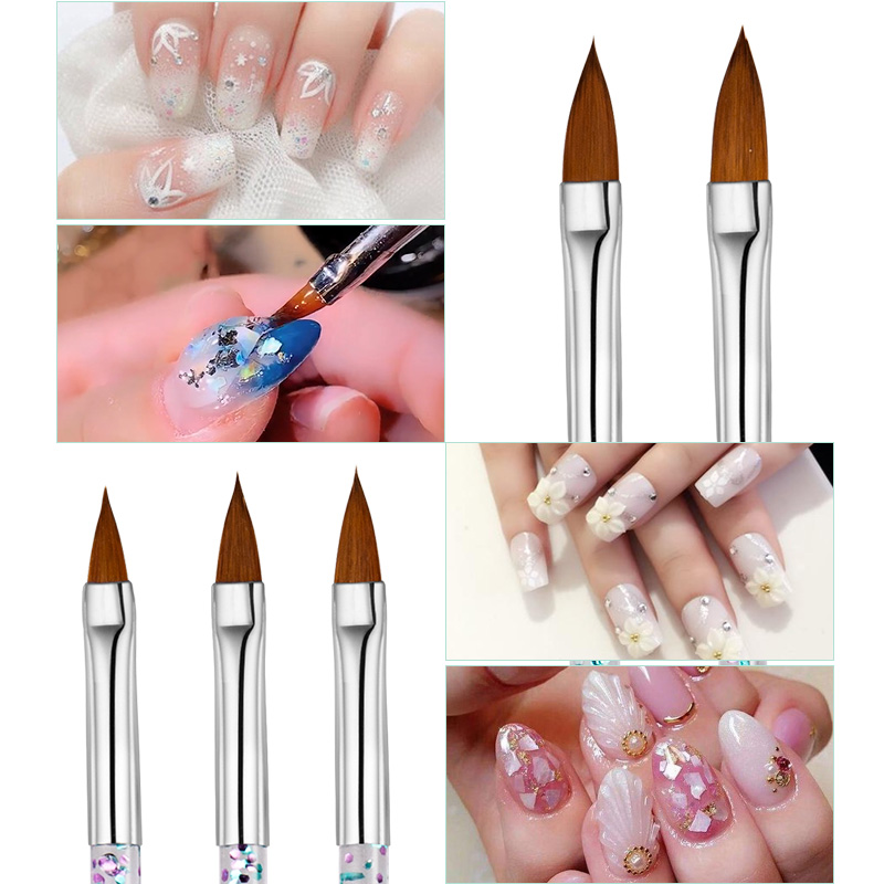 5PCS Nail Art Brushes Set UV G - Furniture Hardware Nails 리뷰 및 가격